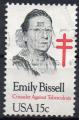 ETATS UNIS N 1281 o Y&T 1980 Hommage  Emily Bissell