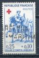 Timbre FRANCE  1960  Obl   N 1279    Y&T   Croix Rouge