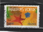 Timbre France Oblitr / Auto Adhsif / 2004 / Y&T N46 / Cachet Rond.