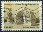France, timbre adhsif : n 874 oblitr anne 2014