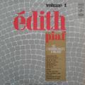 LP 33 RPM (12")  Edith Piaf  "  De l'accordoniste  milord  "