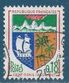 N°1354A Armoiries de Saint-Denis de la Réunion oblitéré