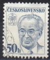 TCHECOSLOVAQUIE N° 2518 o Y&T 1983 70e Anniversaire du président Gustav Husak