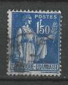 FRANCE - 1932/33 - Yt n 288 - Ob - Type Paix 1,50 F bleu