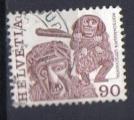Suisse 1977 - YT 1041 - Coutumes populaires - Roitschaggata Lotschental