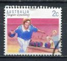 TIMBRE AUSTRALIE 1988  Obl  N 1106 B   Y&T    Bowling