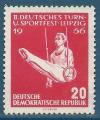Allemagne de l'Est N257 Jeux sportifs de Leipzig - gymnastique neuf sans gomme