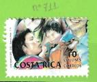 COSTA RICA YT N711 OBLIT