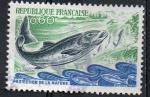 France 1971; Y&T n 1693; 0,60F, Faune, saumon