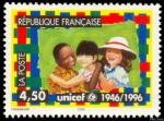 Timbre de 1996 - UNICEF 1946-1996 Y&T  - N 3033  Neuf
