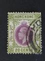 Hong Kong 1912 - Y&T 106 obl.