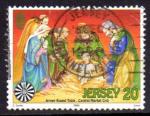 Jersey 1998 - Nol/Xmas : crche de Central Market - YT 861 / SG 881 