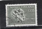 Timbre Finlande Oblitr / 1965 / Y&T N567