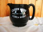 pichet queen anne scotch whisky ceramique neuf whisky jug 