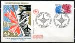 FDC Dept 974 (Runion) Centenaire Officiers de rserve 1976 St DENIS