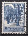 EUDK - 1966 - Yvert n 450 - Alle d'arbres (Chteau de Bregentved  Holte)