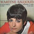 EP 45 RPM (7")  Martine Baujoud  "  Ma cour des miracles  "