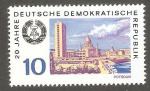 German Democratic Republic - Scott 1131 mint   architecture