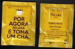 Portugal Sachet Sucre Sugar Bag Cafs Nicola Por Agora Relaxa e Toma um ch