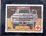 Burkina Faso oblitr n 689 ambulance BF34503