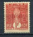 Timbre Colonies Franaises de GUINEE  Taxe  1938  Obl  N  33  Y&T   