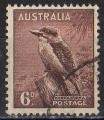 Australie 1963; Y&T n 292; 9p, oiseau, Cassican flteur