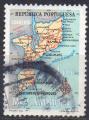 MOZAMBIQUE N 445 o Y&T 1954 Carte de la province
