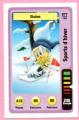 Carte Looney Tunes Auchan 2014 / N077 Sports d'hiver Slalom