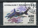 Timbre Rpublique de MADAGASCAR  1993  Obl  N 1253  Y&T  Poisson Requin
