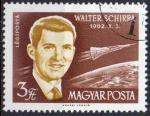 HONGRIE N PA 249 o Y&T 1962 Confrence de l'astronautique (Walter Schirra)
