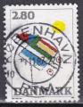 DANEMARK N 904 de 1987  oblitr 