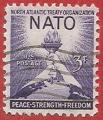 Estados Unidos 1952.- NATO. Y&T 559. Scott 1008. Michel 627.