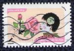 France 2014 Oblitr Used Stamp Odorat le parfum de la rose Y&T 1042
