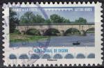 France 2017 Oblitr rond Used Ponts et Viaducs Pont Canal de Digoin Y&T 1469 SU