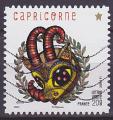 Timbre AA oblitr n 950(Yvert) France 2014 - Signe du zodiaque, capricorne