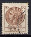 TIMBRE  ITALIE  Obl  1968 / 72  Personnage Monnaie Syracusaine