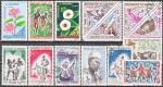 DAHOMEY Petit lot de 14 timbres oblitrs TB.