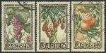 Argelia 1950.- (SC) Agricultura. Y&T 279/81. Scott 229/31. Michel 290/2.