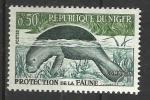 Niger 1959; Y&T n 96A **; 0,50F faune, Lamantin