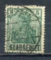 Timbre Occupation Franaise SARRE 1920   Obl  N  32   Y&T   