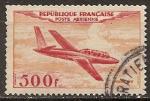 france - poste aerienne n 32  obliter - 1954 (abim)