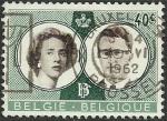 Belgica 1960.- Matrimonio Real. Y&T 1169. Scott 560. Michel 1228.