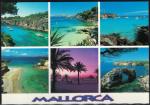 Espagne Carte Postale Postcard Majorque Magnifiques vues Calas Criques Plages