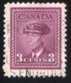 Canada 1948 Oblitr Used Stamp King Roi George VI rose violet