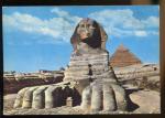 CPM Egypte GIZA The Great Sphinx et la pyramide