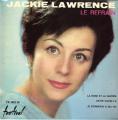 EP 45 RPM (7")  Jackie Lawrence  "  Le refrain  "