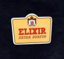 Ancienne tiquette d'alcool , de vin : Elixir extra surfin