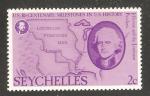 Seychelles - Scott 371 mint   map / carte