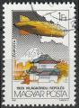 Timbre PA oblitr n 443(Yvert) Hongrie 1981 - Aviation, dirigeable Zeppelin