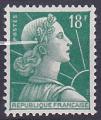 Timbre neuf ** n 1011A(Yvert) France 1955 - Marianne de Muller type II